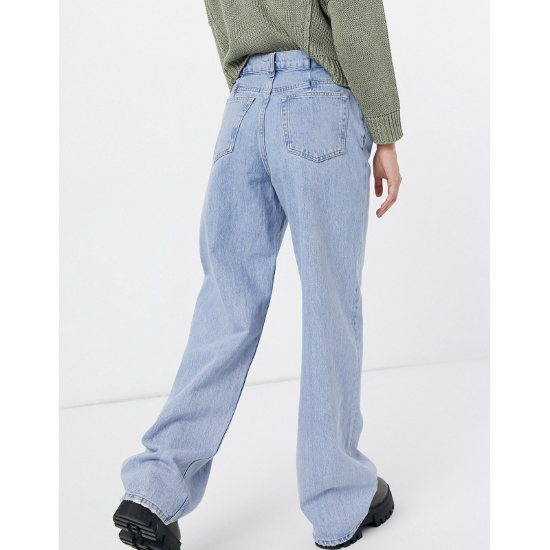 Pull&Bear dad jeans in blue