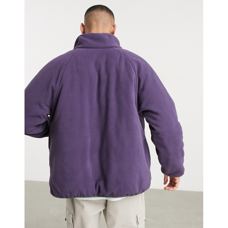 Pull&Bear fleece in purple