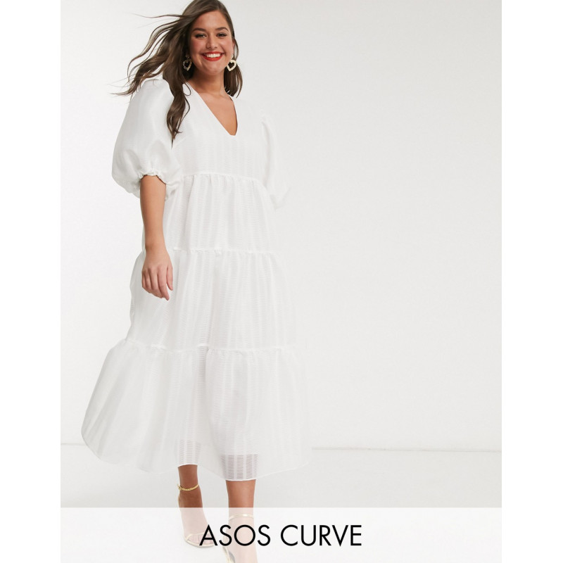 ASOS EDITION Curve tiered...