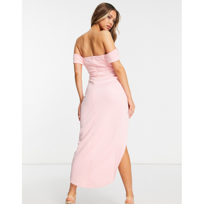 TFNC maxi dress in pink