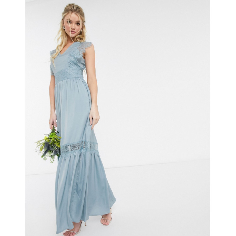 Y.A.S maxi dress with lace...