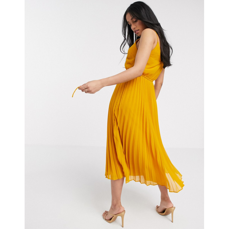 ASOS DESIGN Petite pleated...