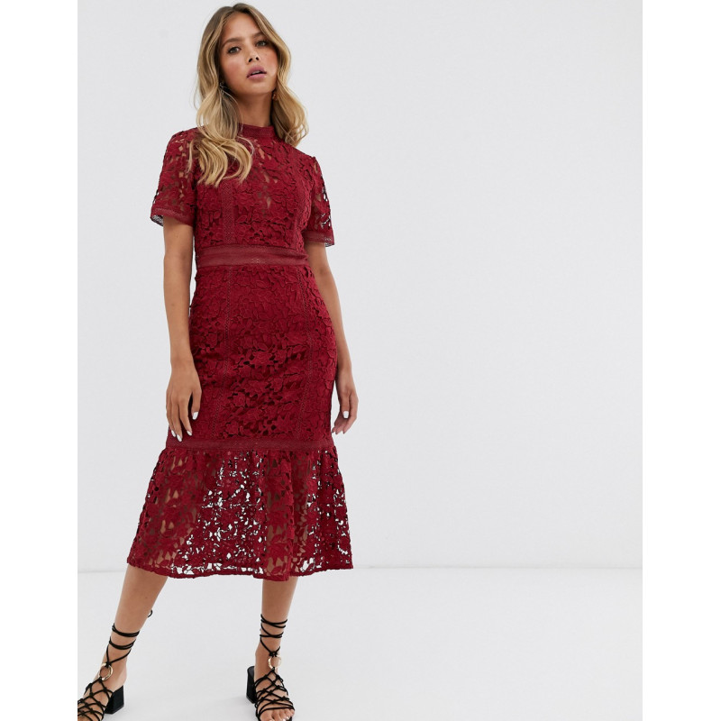 Forever New lace midi panel...