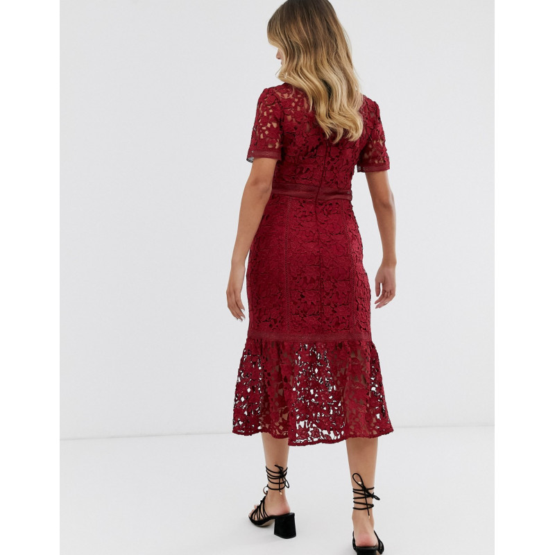 Forever New lace midi panel...