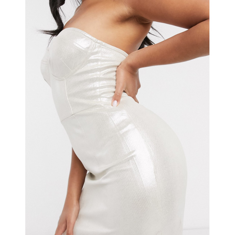 Missguided shimmer bodycon...