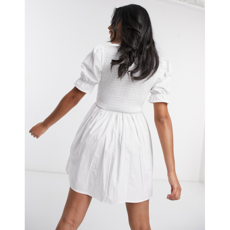 Missguided shirred frill...