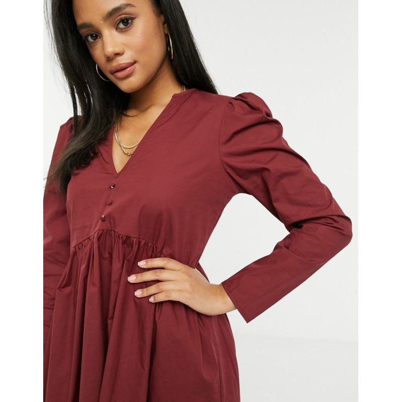 Missguided smock dress with...