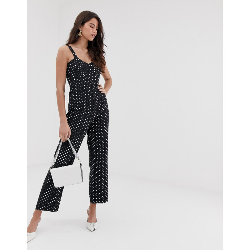 Closet fitted strap jumpsuit