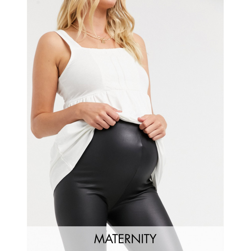 New Look Maternity faux...