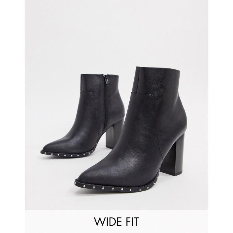 New Look Wide Fit studded...
