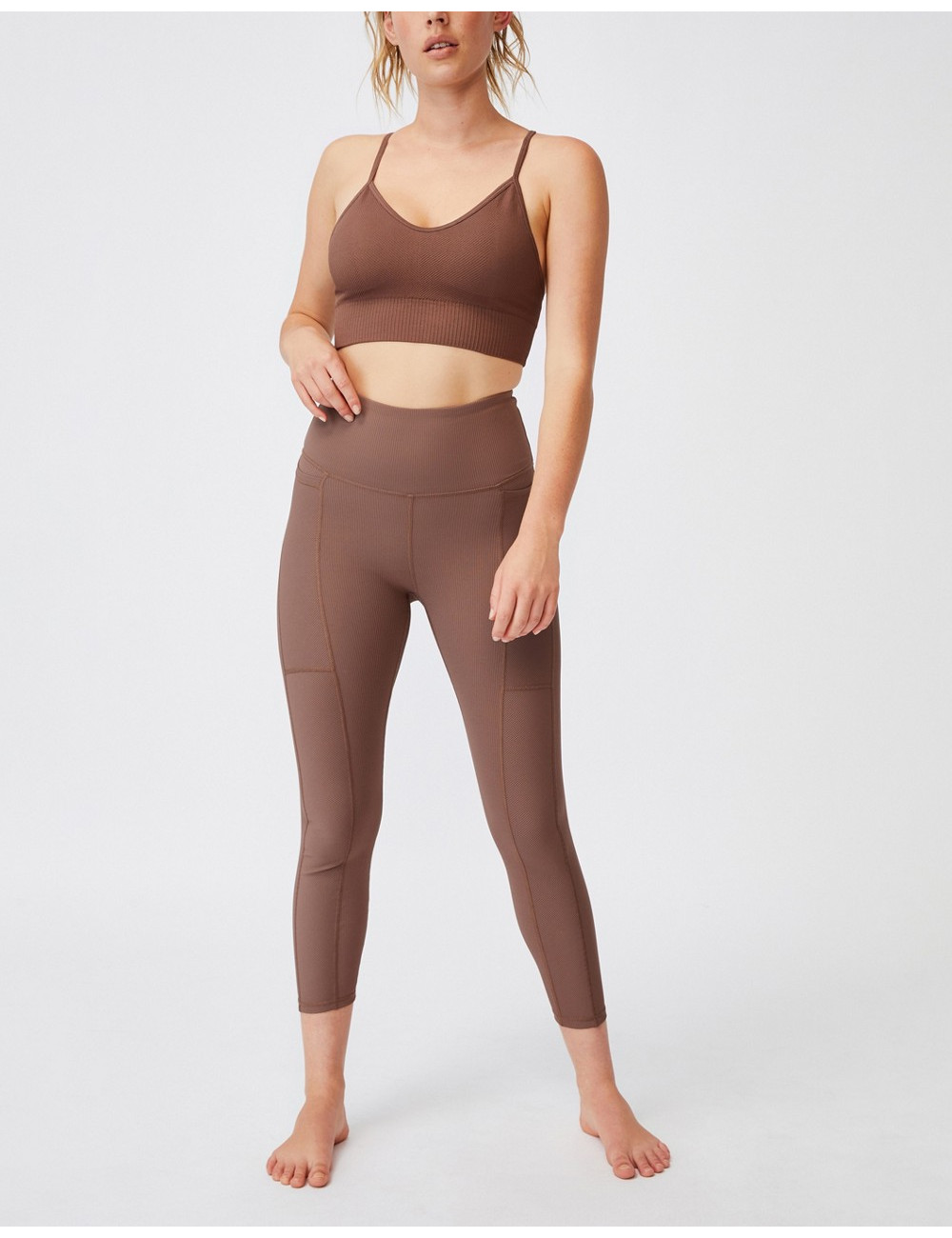 Cotton:On leggings in brown
