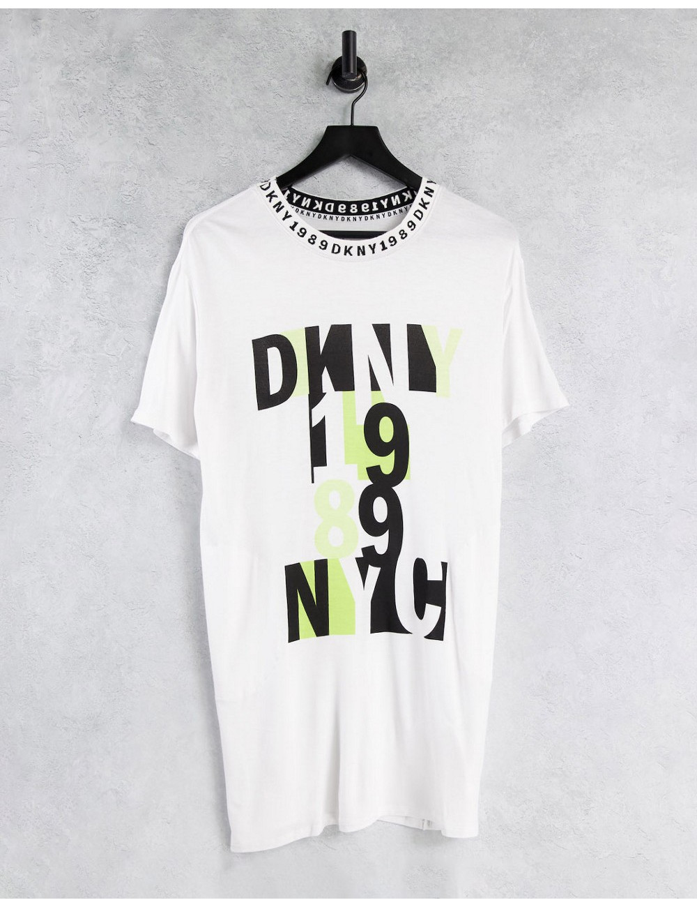 DKNY logo printed oversized...
