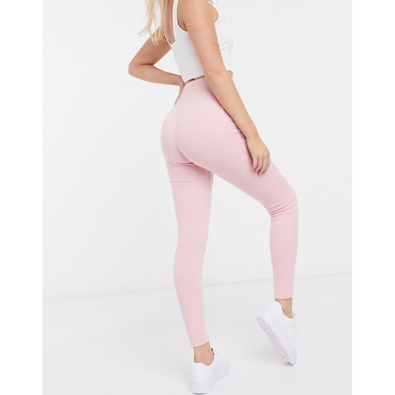 Missguided ribbed legging...