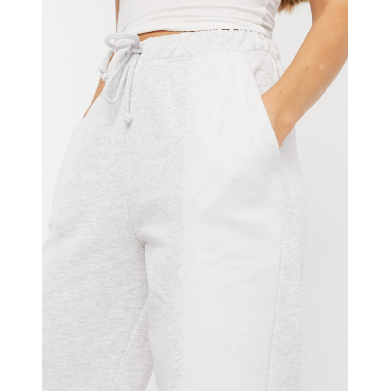 Topshop brushed joggers in...