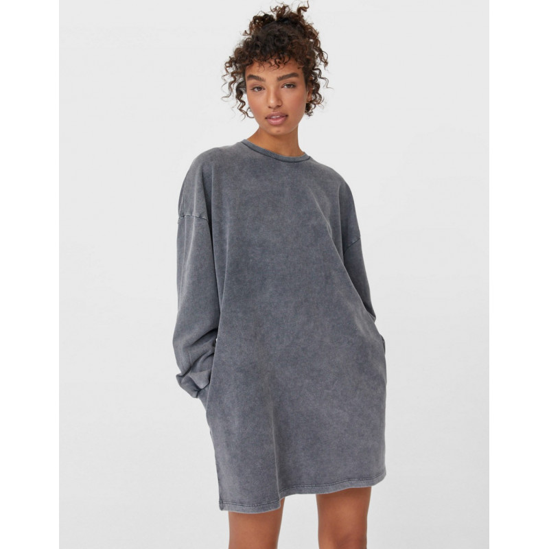 Stradivarius sweat dress in...