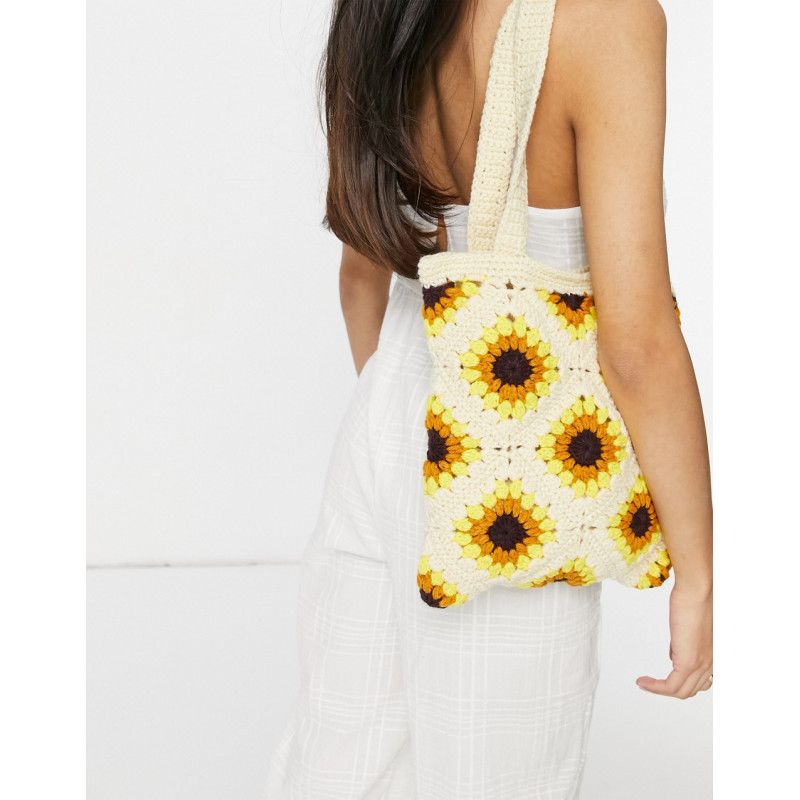 ASOS DESIGN shopper bag in...