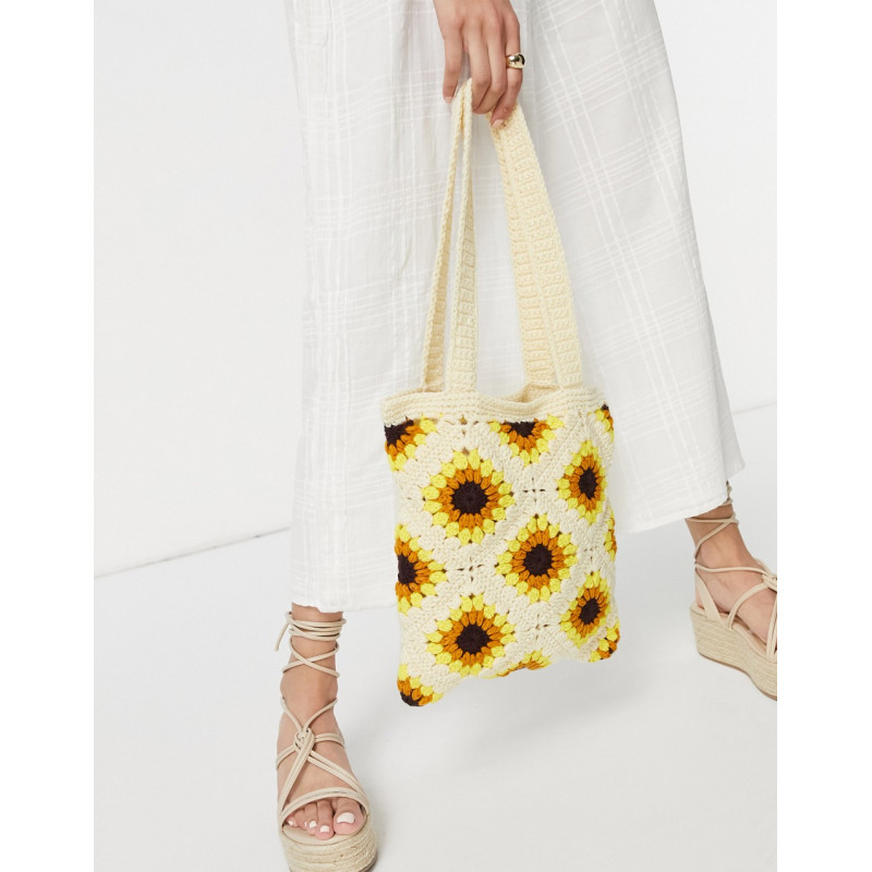 ASOS DESIGN shopper bag in...