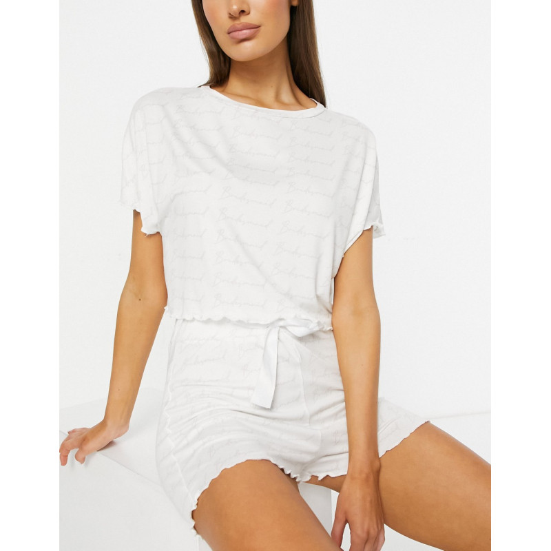 Missguided tee and shorts...
