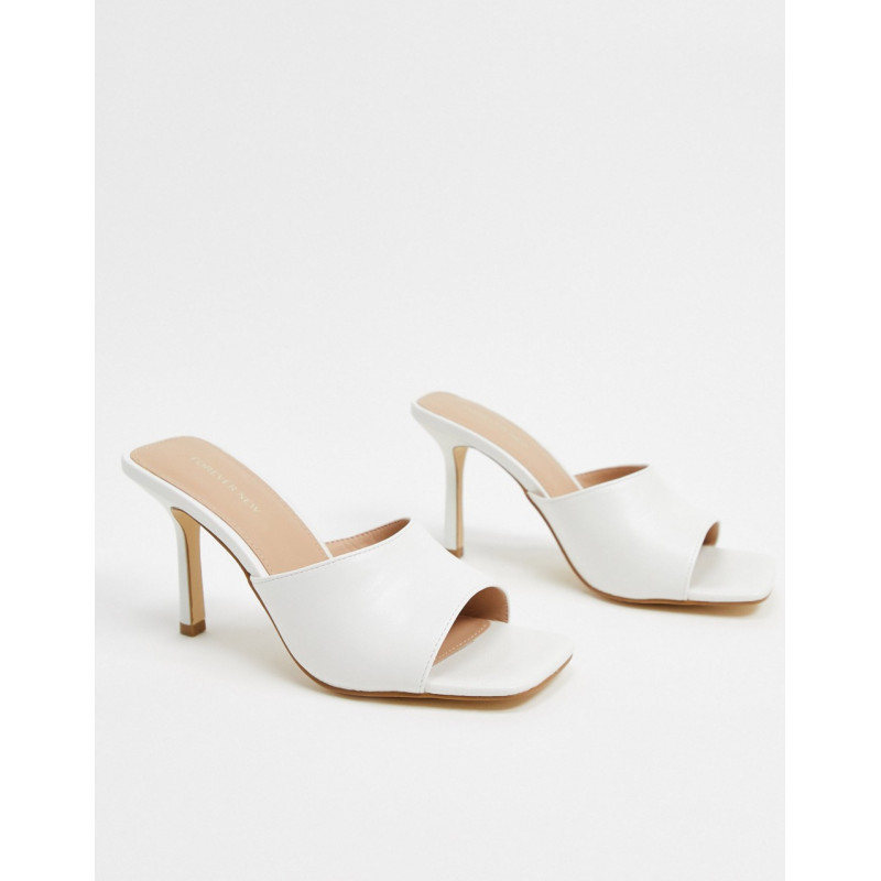 Forever New square toe mule...