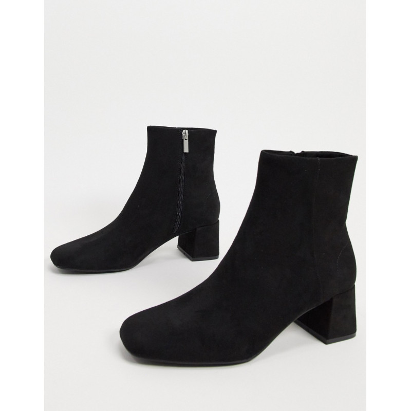 Pull&Bear faux suede ankle...
