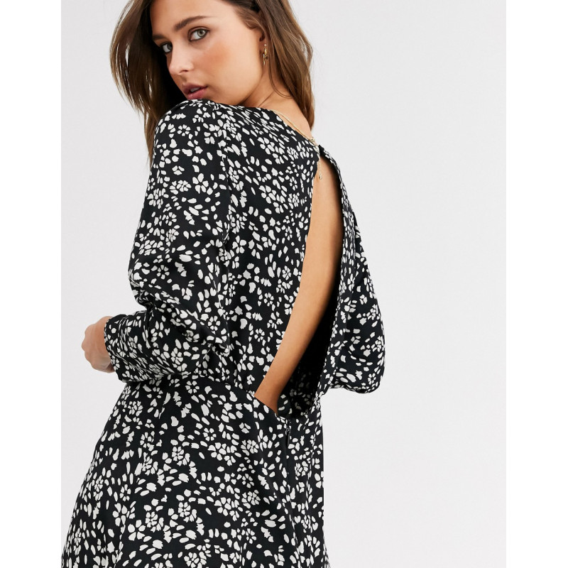 Topshop mini dress with...