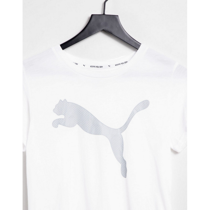 Puma evostripe tshirt in white