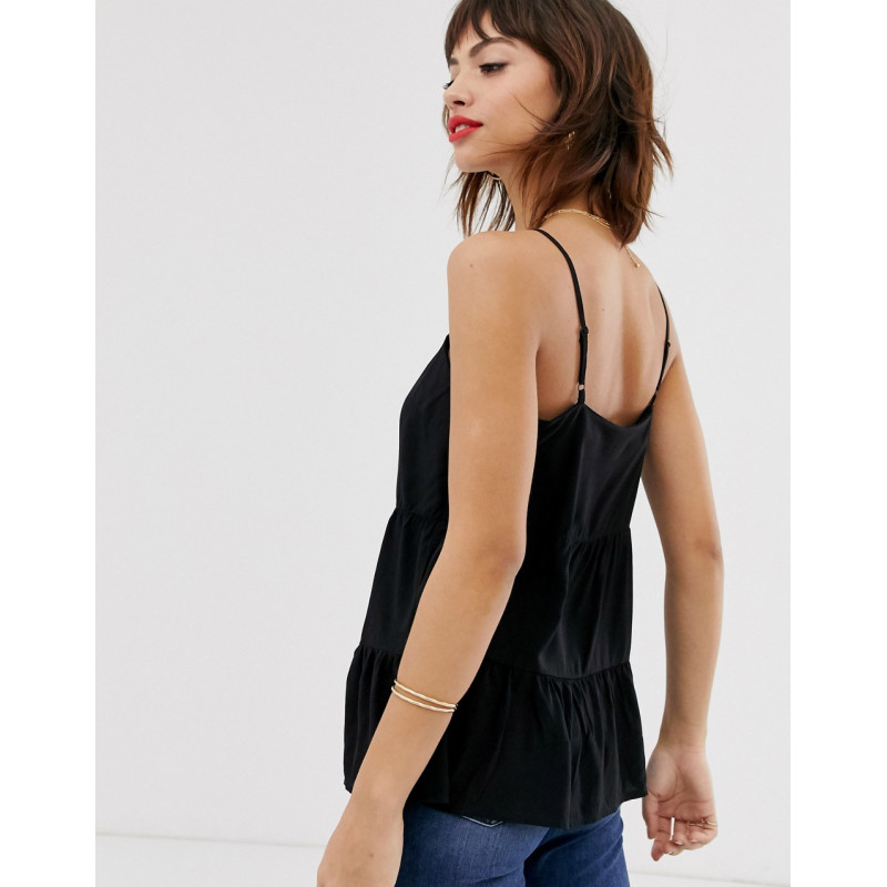 Warehouse tiered cami top...