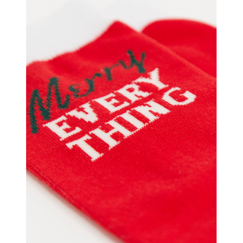 Typo Christmas socks with...