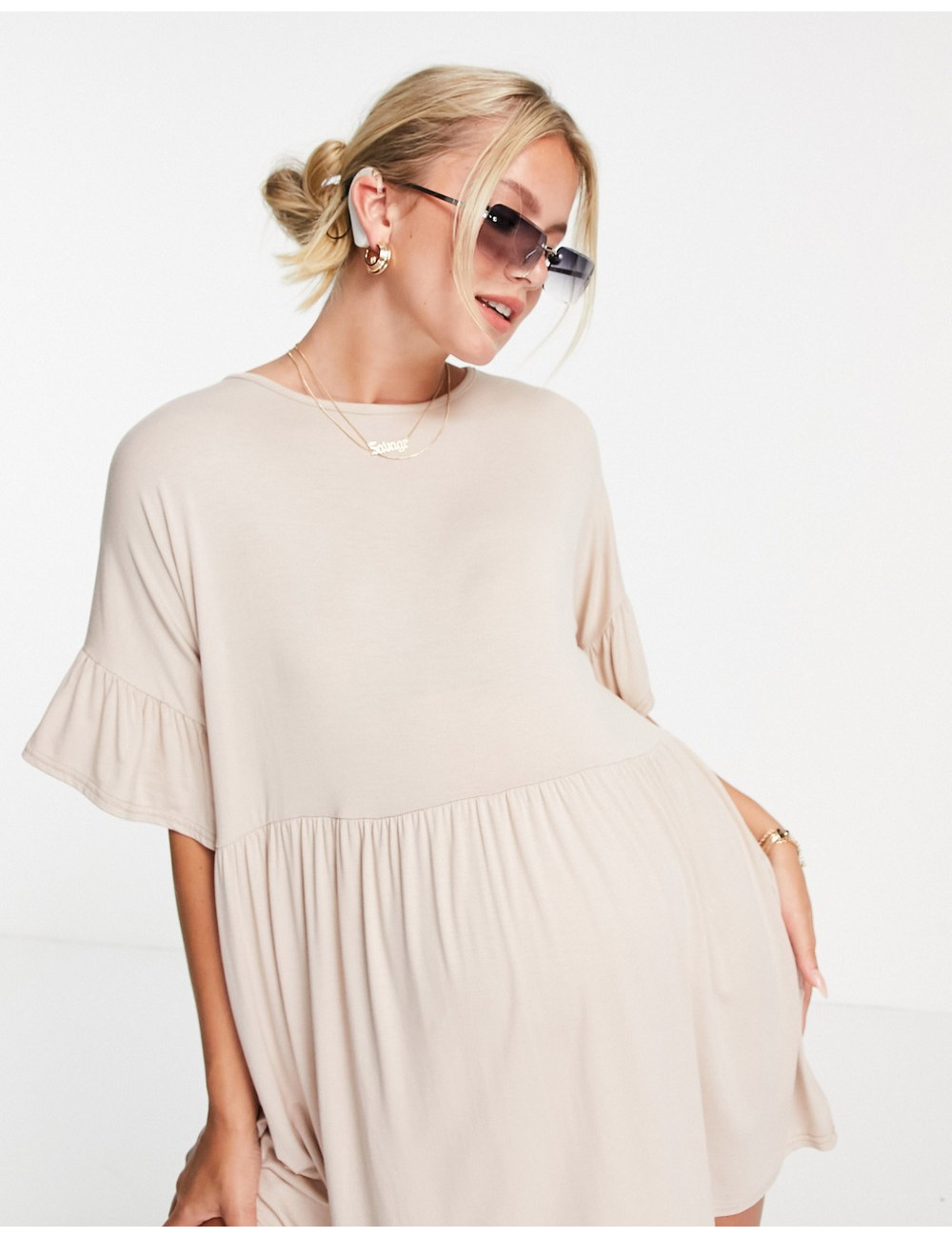 Missguided Maternity frill...