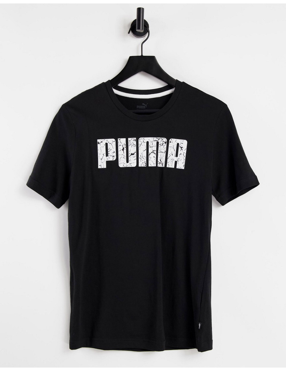 Puma graphic tshirt in black