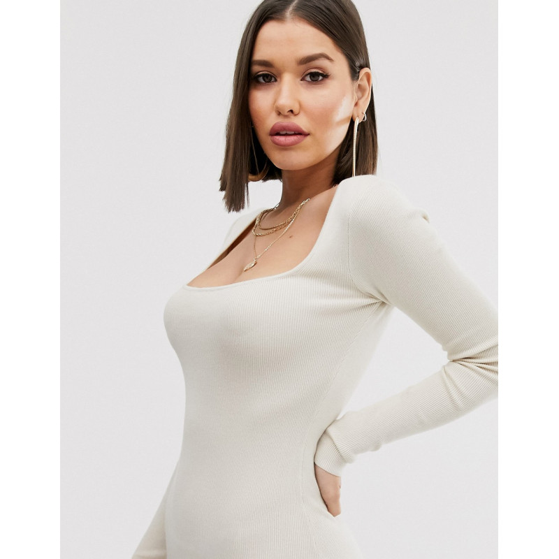 Missguided knitted midi...