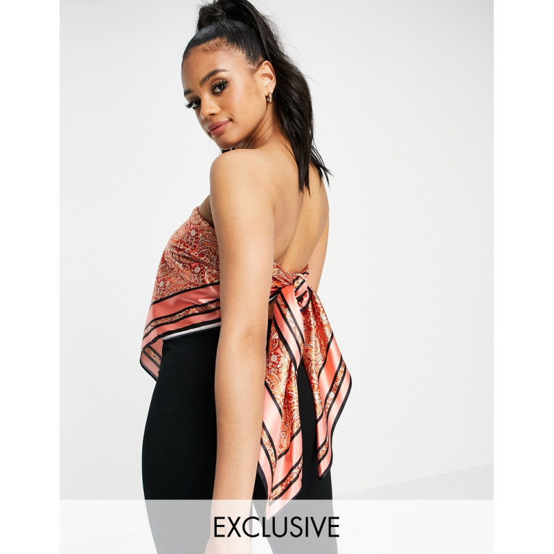 Missguided scarf top...