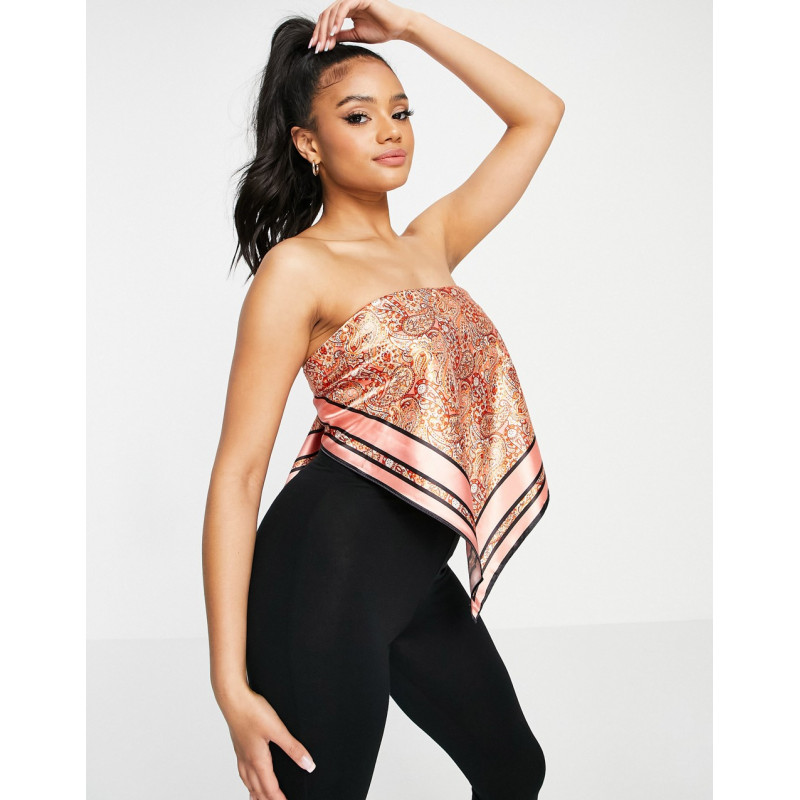 Missguided scarf top...