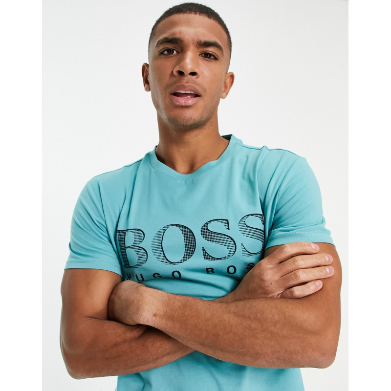 BOSS Bodywear t-shirt in green