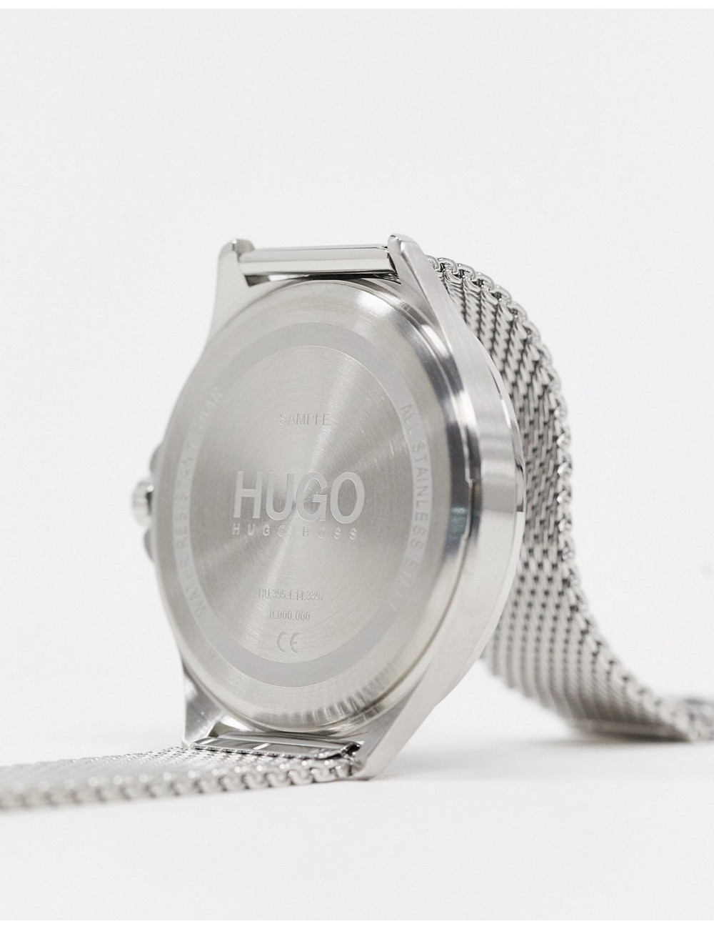 HUGO silver mesh watch 1530135
