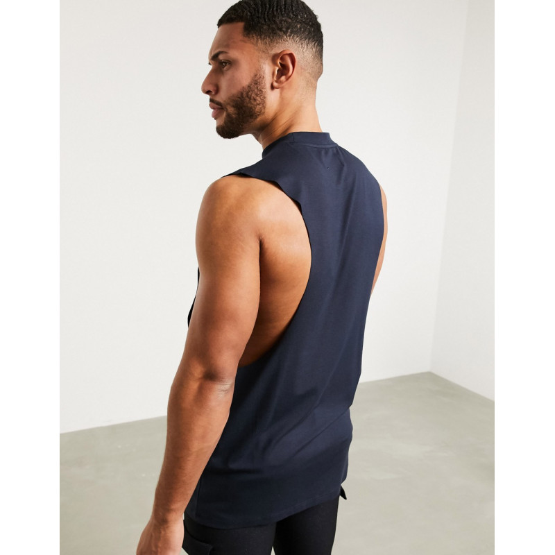 ASOS EDITION relaxed logo vest