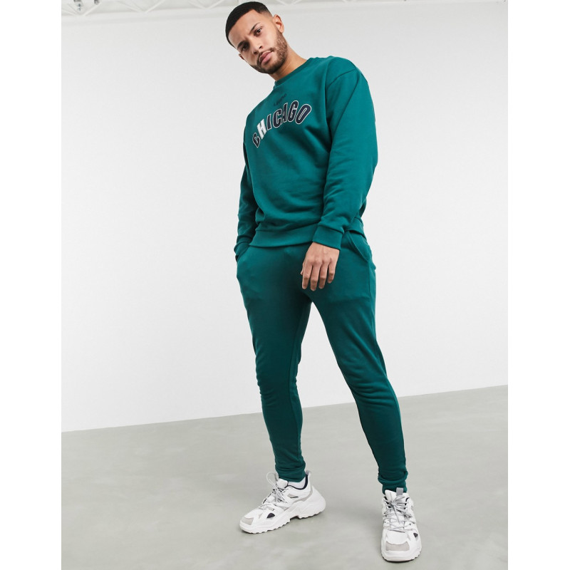 ASOS DESIGN tracksuit with...