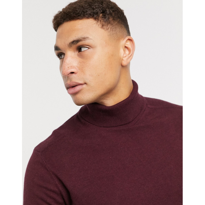 Selected Homme roll neck...