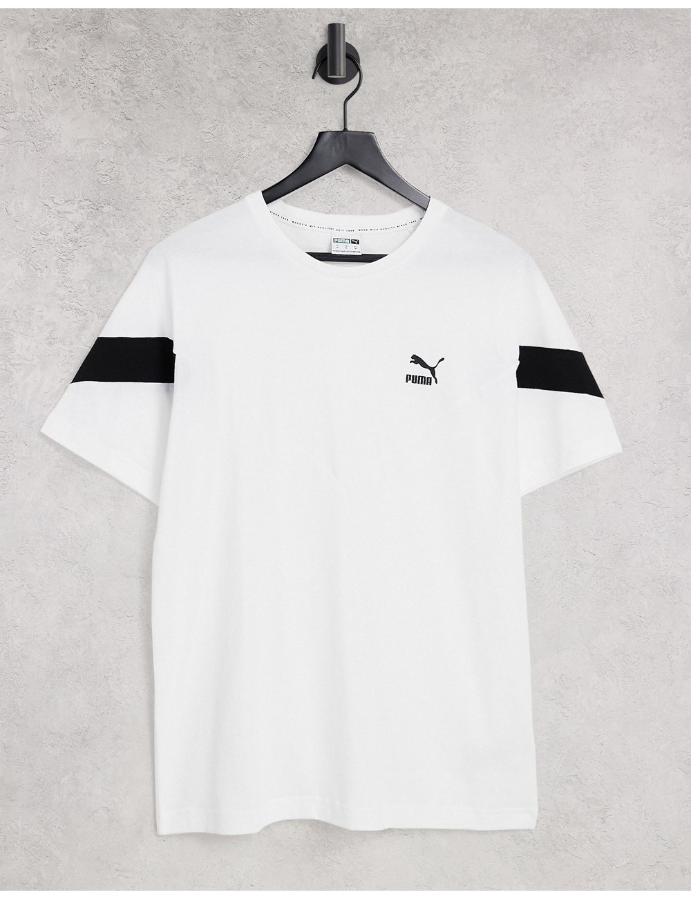 Puma MCS logo t-shirt in white
