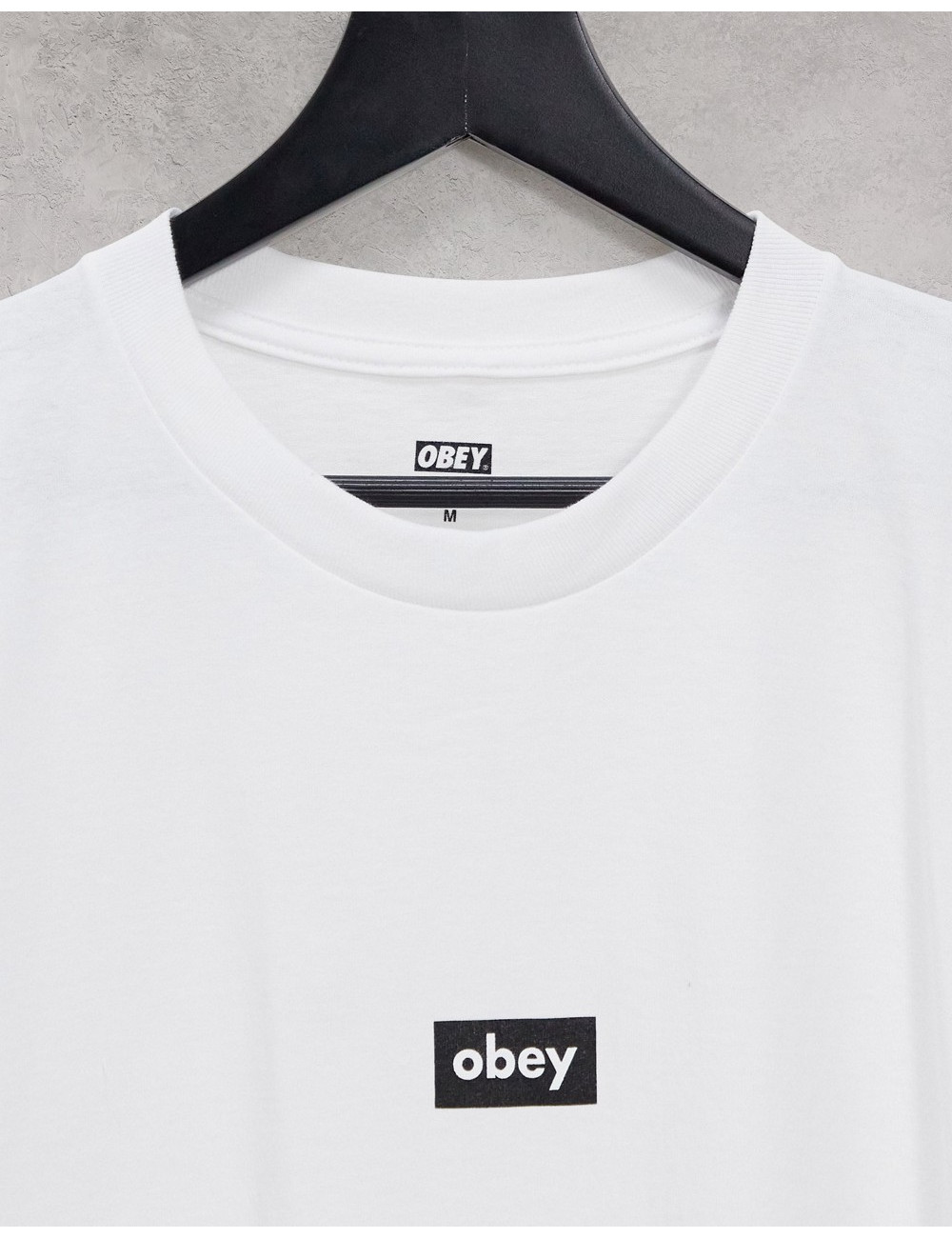Obey black bar logo t-shirt...