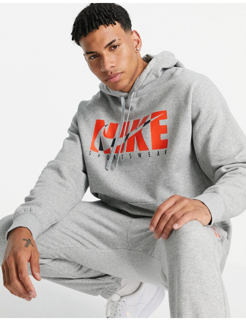 Nike graphic logo fleece...