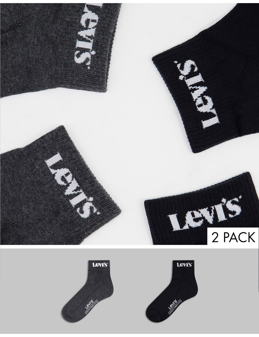 Levi's 2 pack ribbed logo...