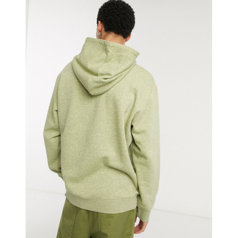 Weekday Per hoodie in Green