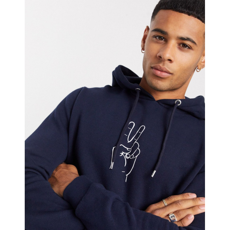 ASOS DESIGN hoodie with...