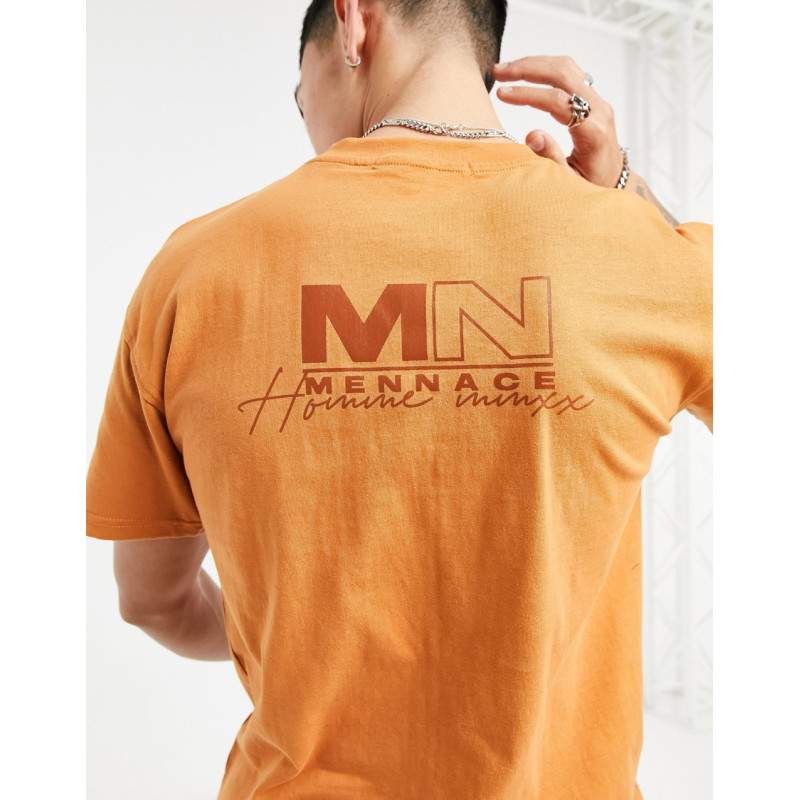 Mennace logo t-shirt with...