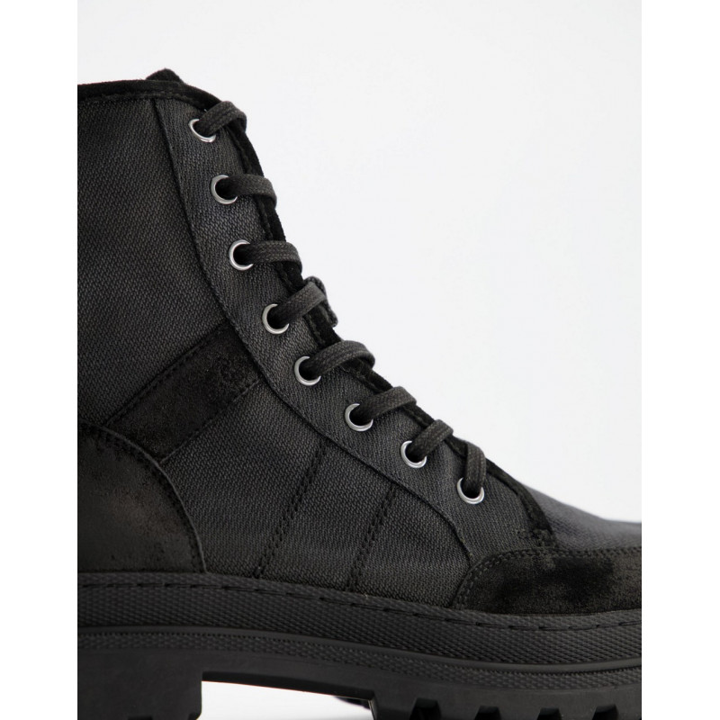 All Saints traction lace up...