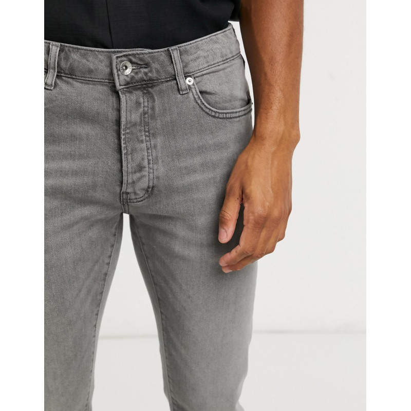 Topman slim jeans in grey