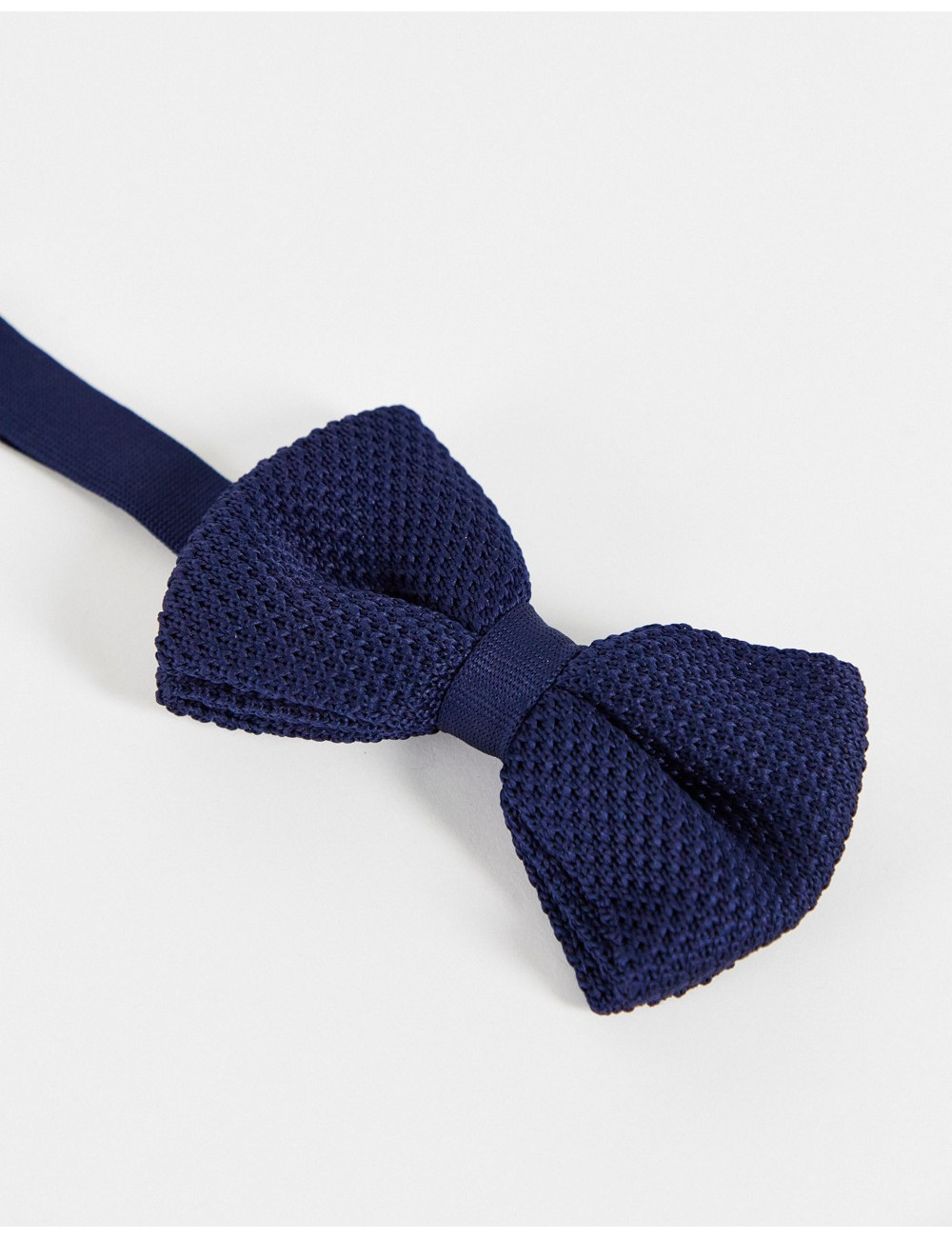 ASOS DESIGN knitted bow tie...