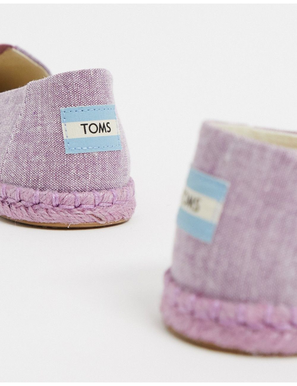 TOMS alpargata chambray...