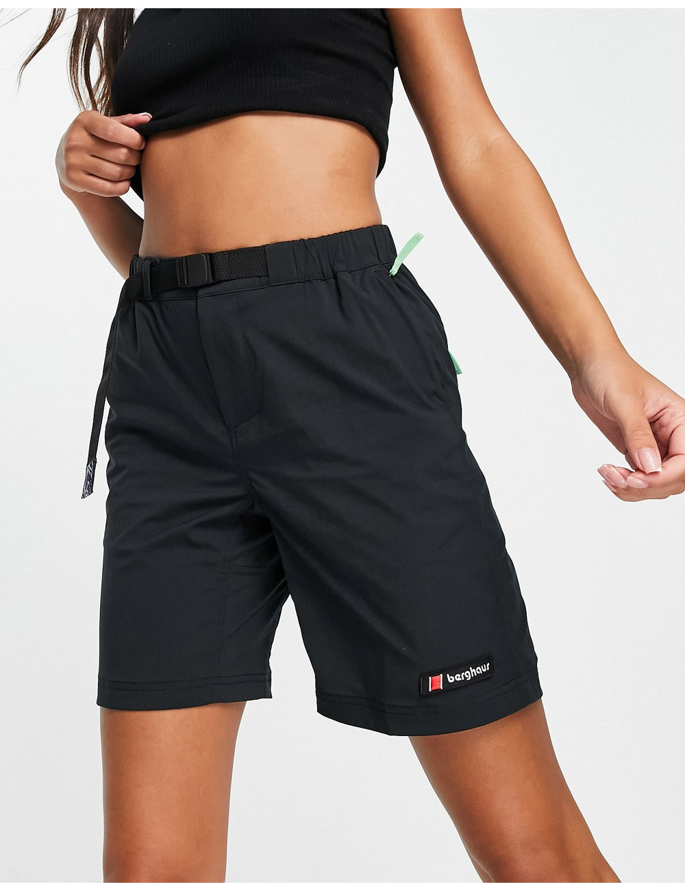 Berghaus logo shorts in black